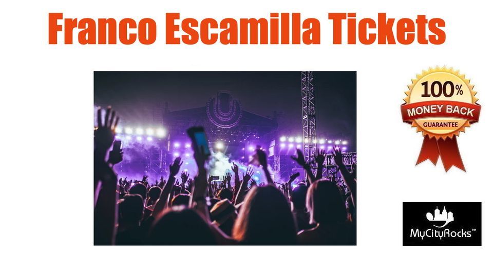 Franco Escamilla Tickets Denver CO Bellco Theatre