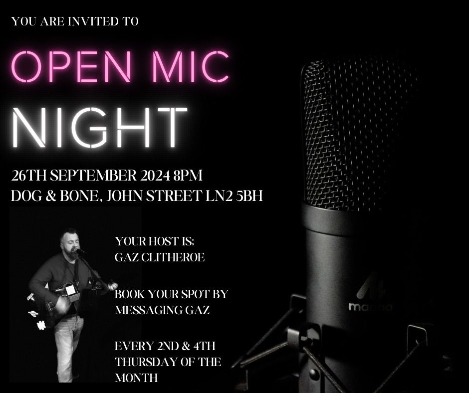 Open mic night