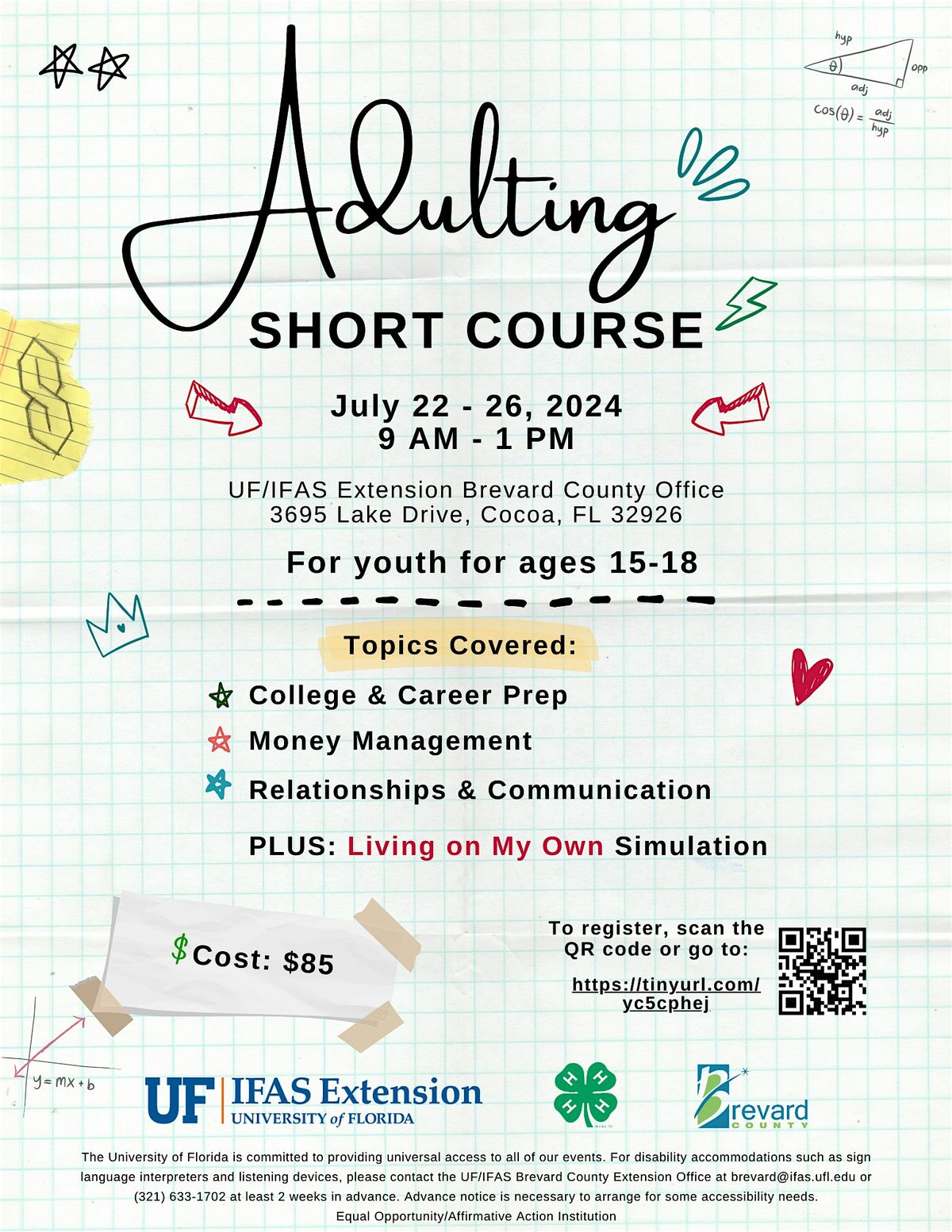 Adulting Camp Short Course