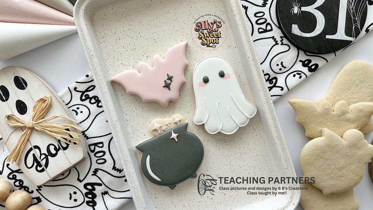 Boo-tiful Bakes: Girly Halloween Cookie Decorating - Beginner Friendly