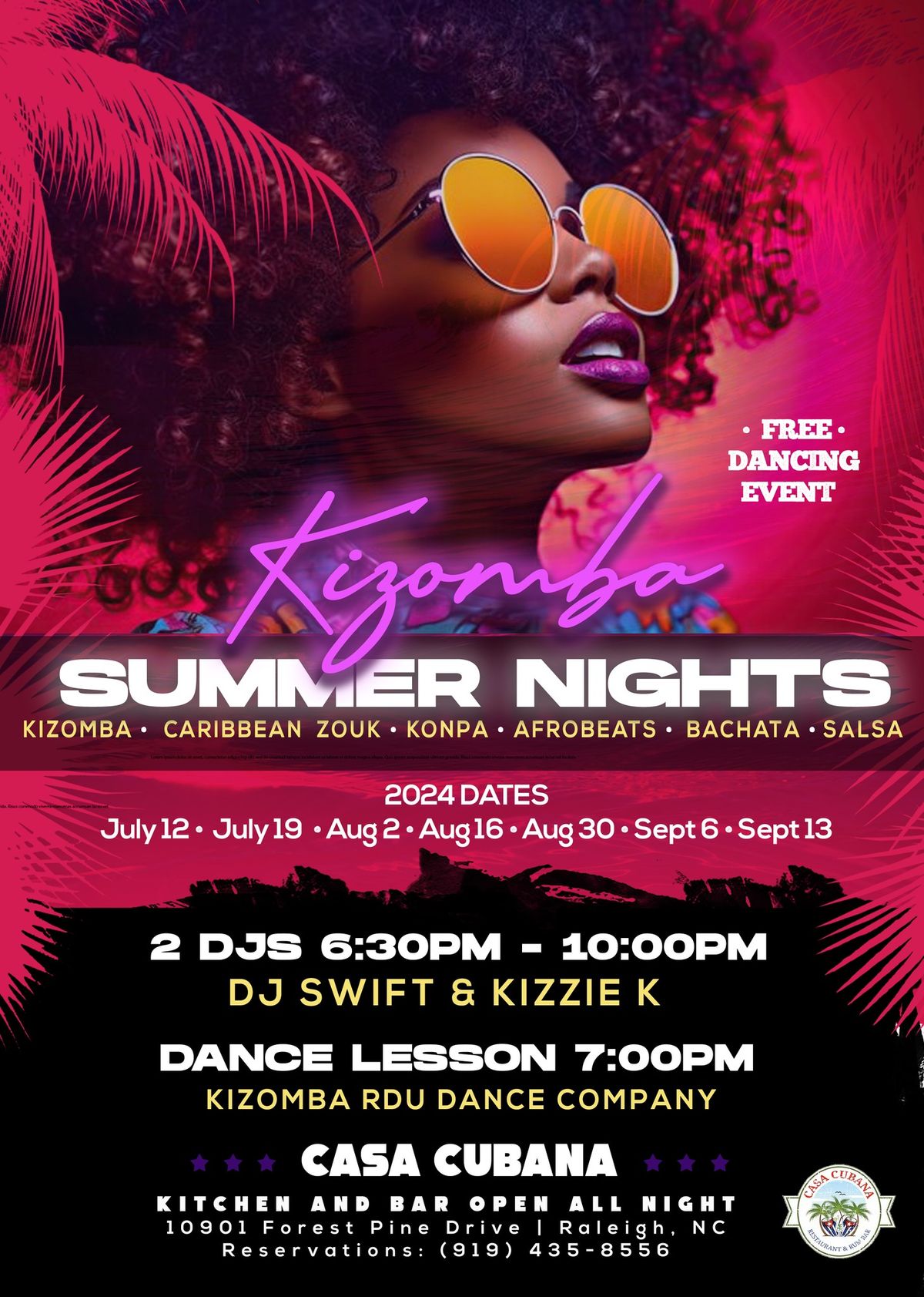 Kizomba Summer Nights at Casa Cubana - FREE EVENT - AFRO x CARIBBEAN x LATIN PARTY