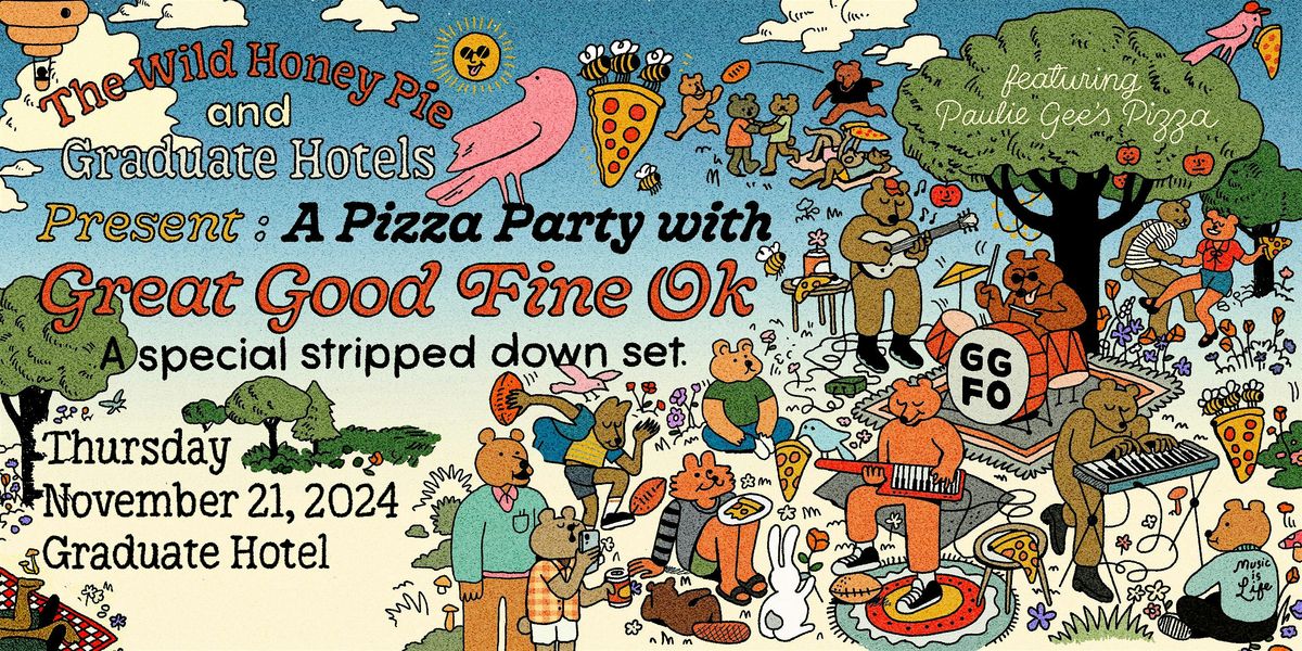 A Pizza Party with Great Good Fine Ok