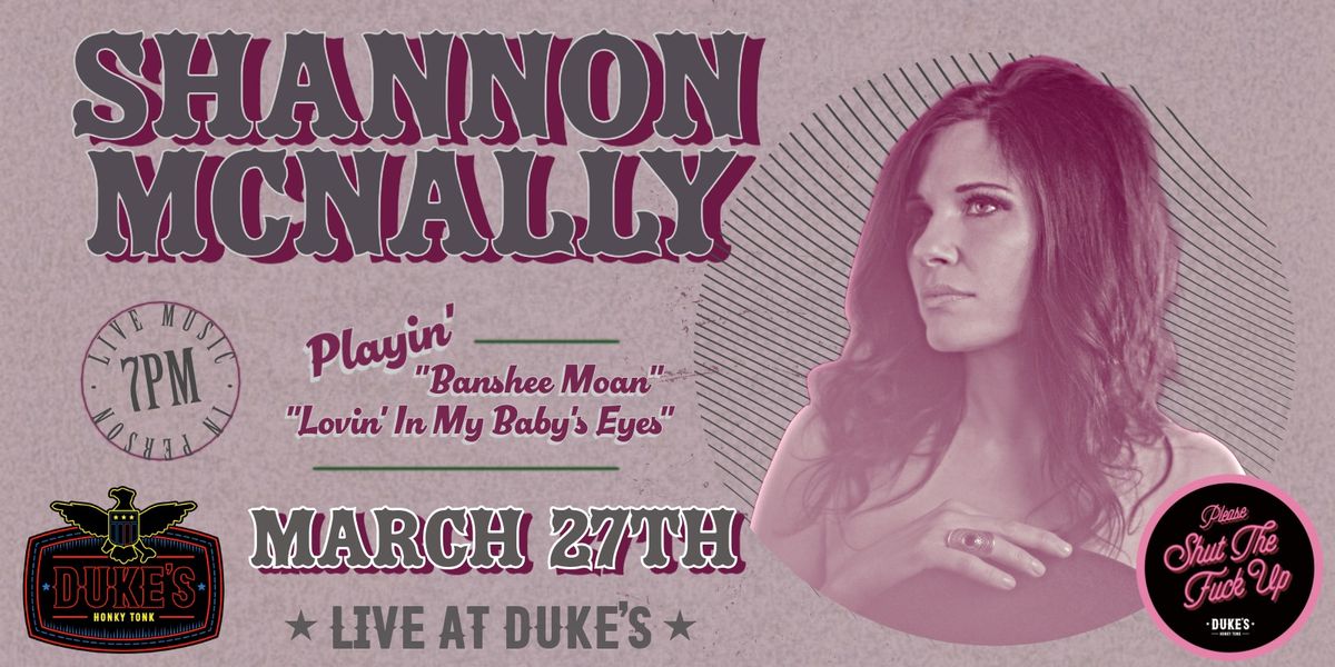 Shannon McNally at Duke's!