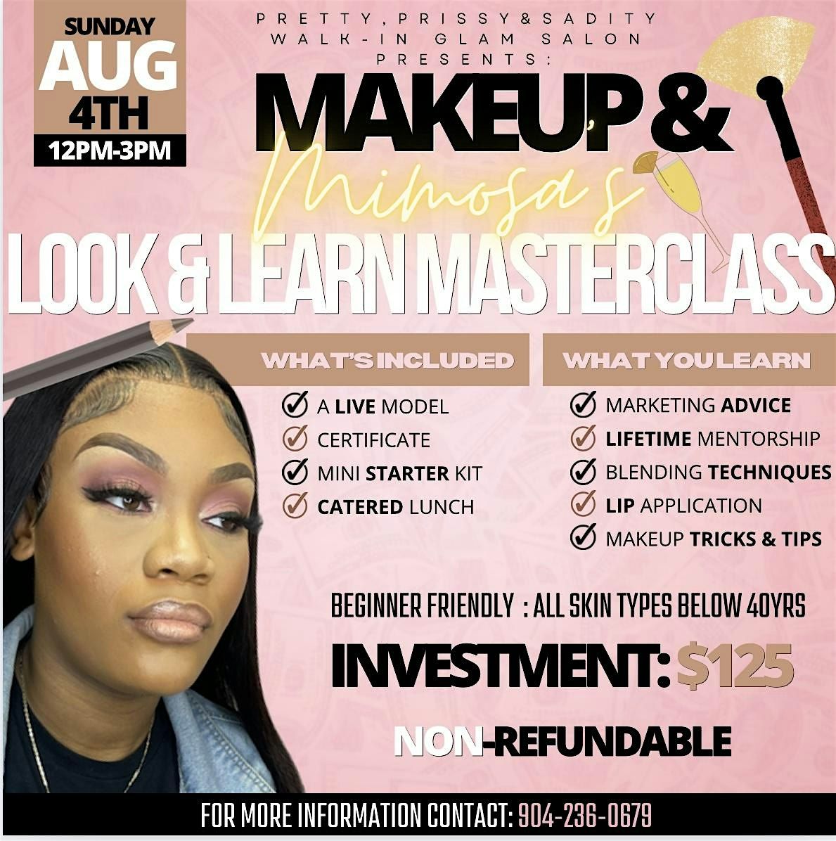Makeup & Mimosa\u2019s Look & Learn Masterclass