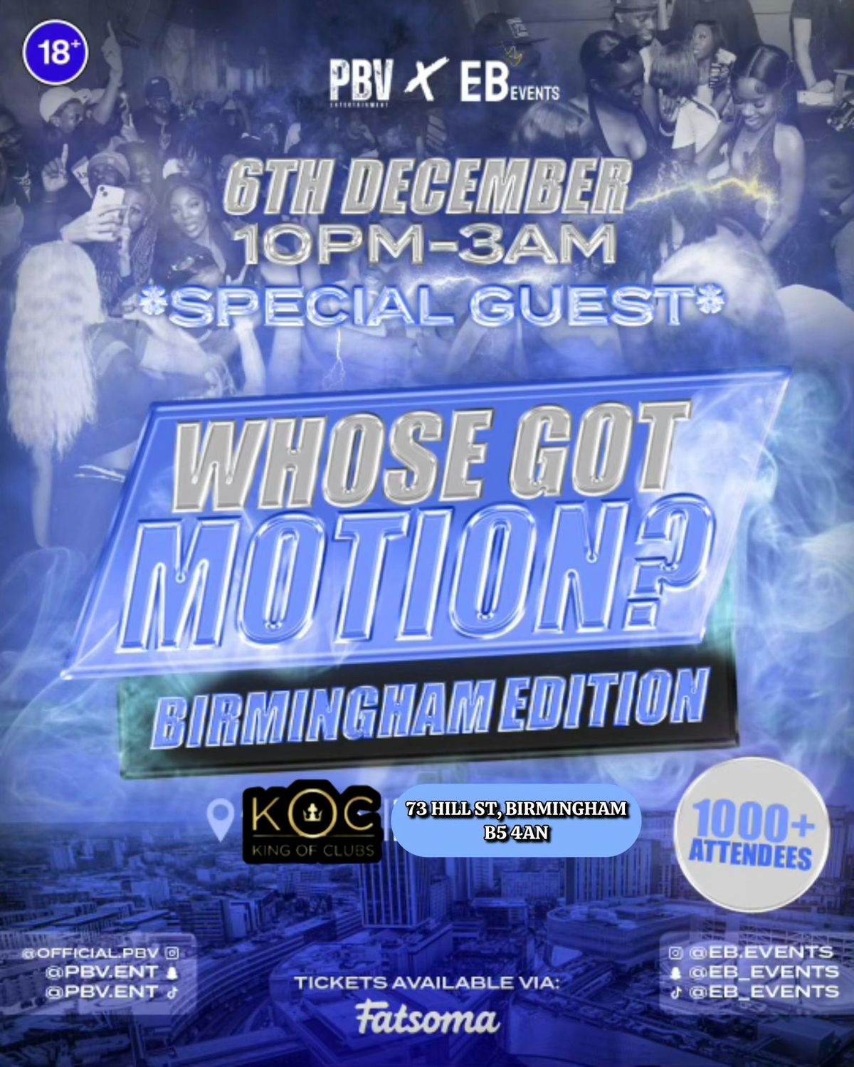 Whose Got Motion?-  BIRMS EDITION 