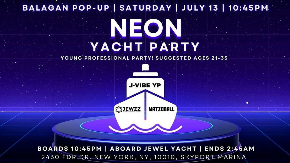 NEON BOAT PARTY