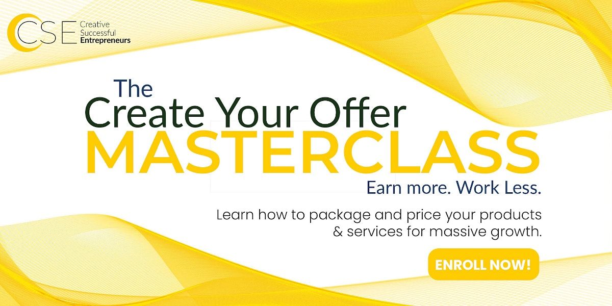 Create Your Offer Masterclass