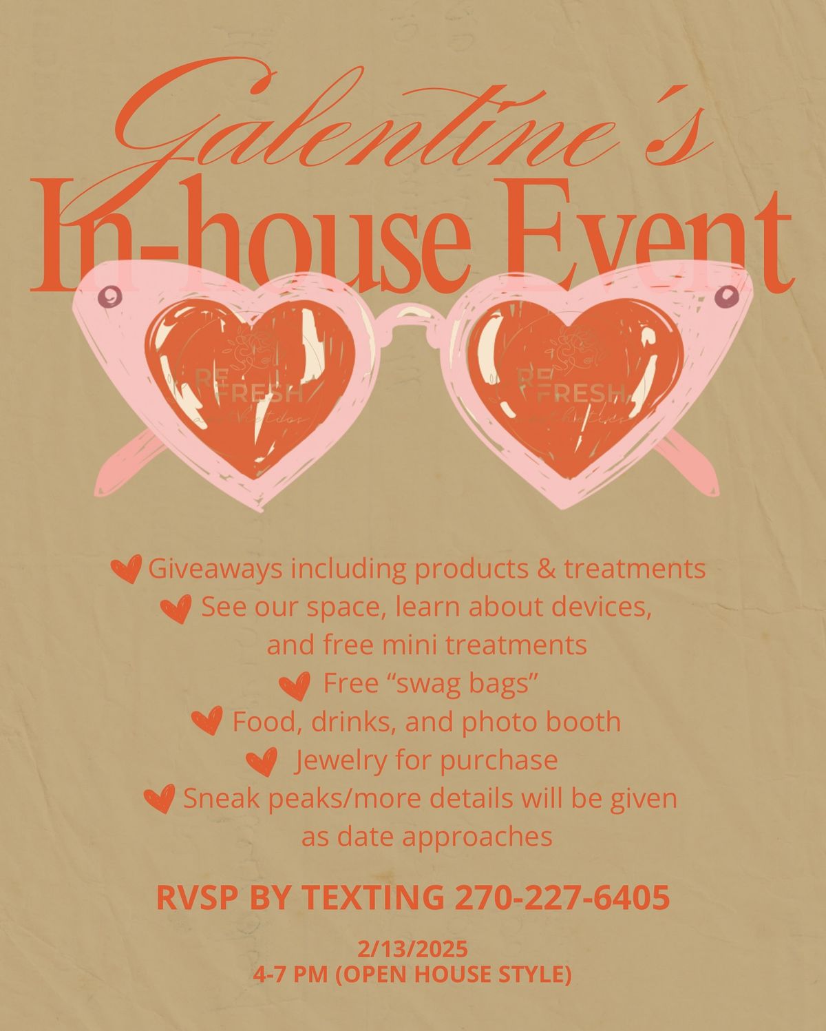 Galentine\u2019s Event at ReFresh