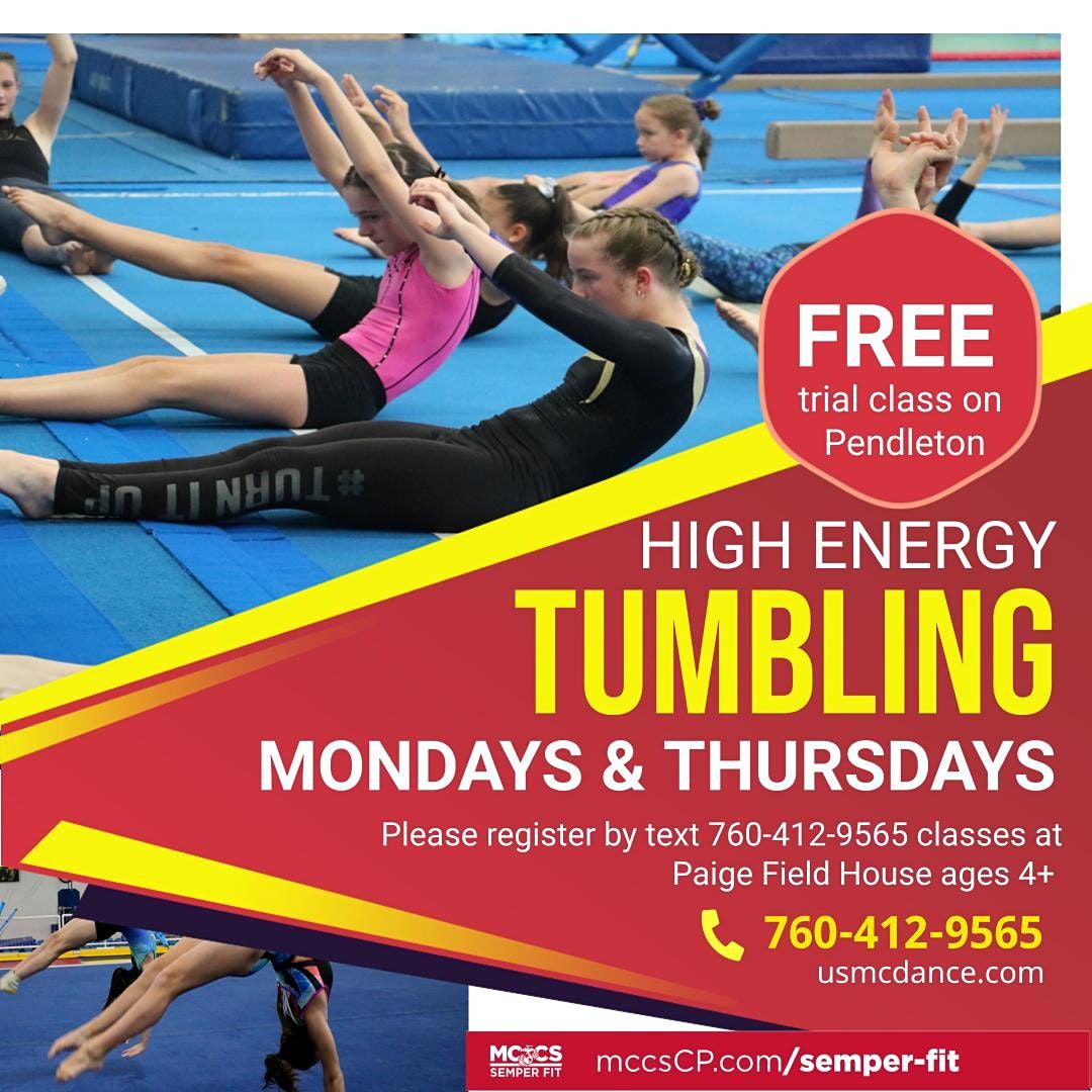 TUMBLING & ACRO SUMMER CAMP CAMP PENDLETON & OCEANSIDE, Paige Field
