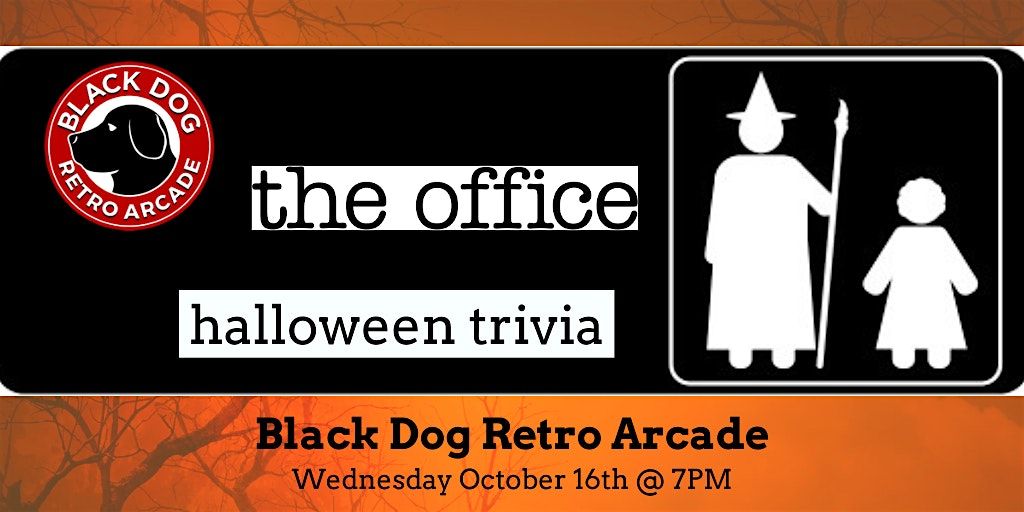 Office Halloween Episode Trivia at the Black Dog Arcade