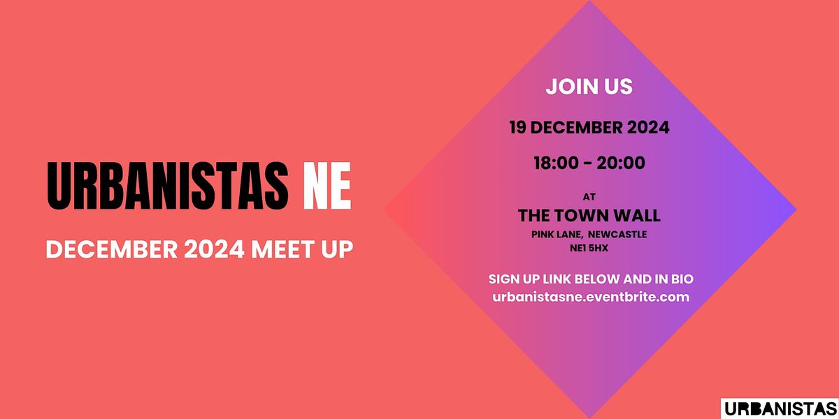 Urbanistas NE #40 December 2024 meet up