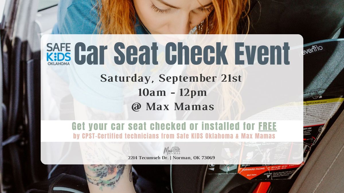 Car Seat Check Event