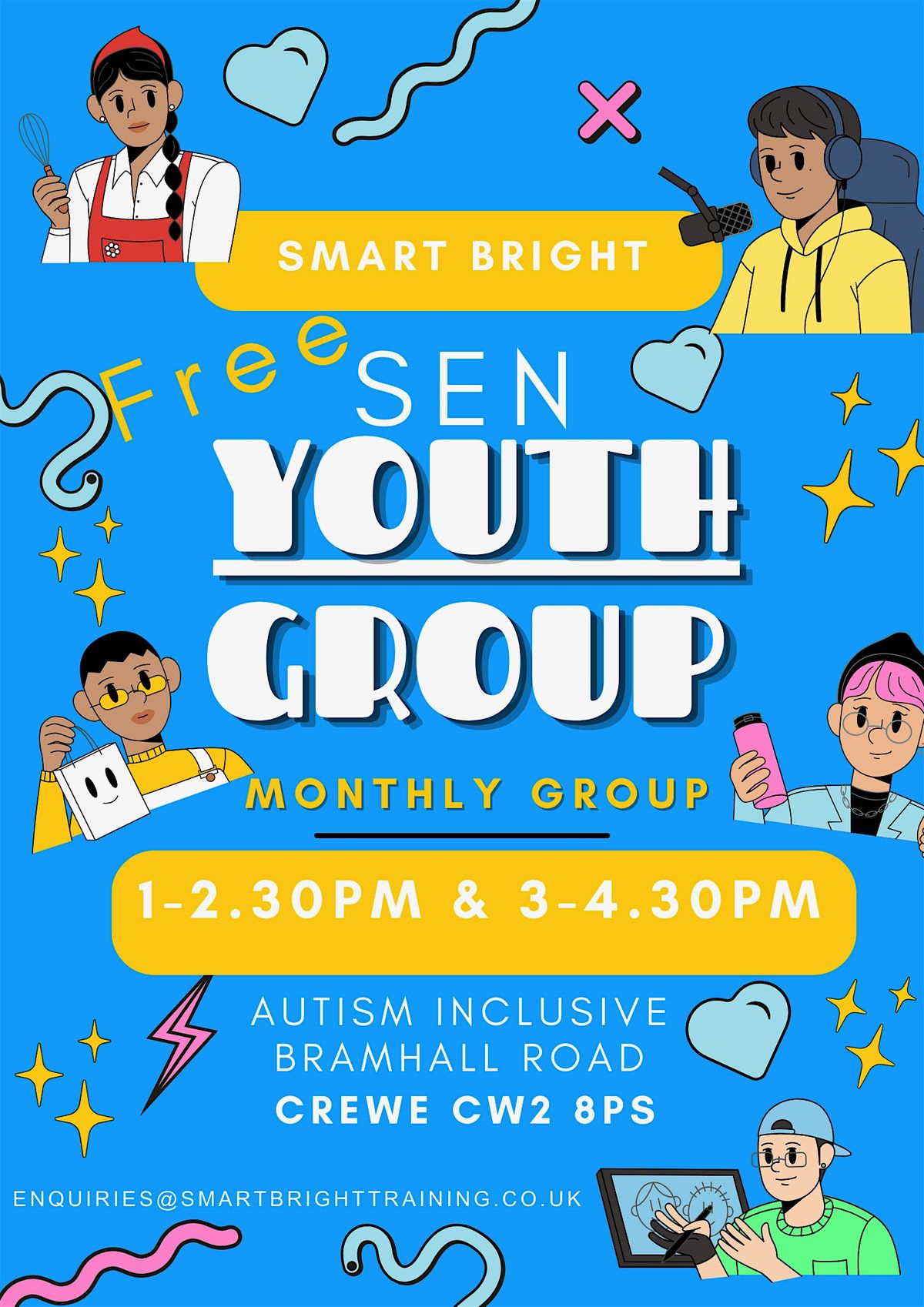 Smart Bright Young Things SEN Youth Group