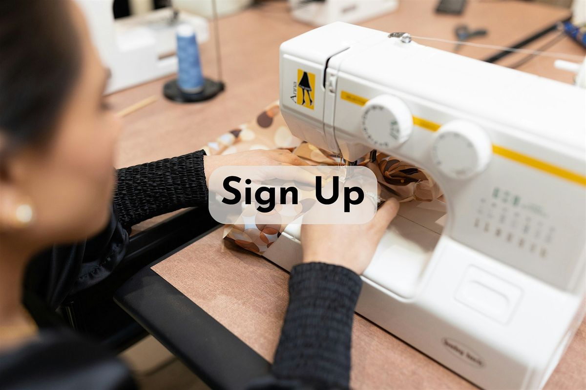 Free Beginner Sewing Class 2024 April-May
