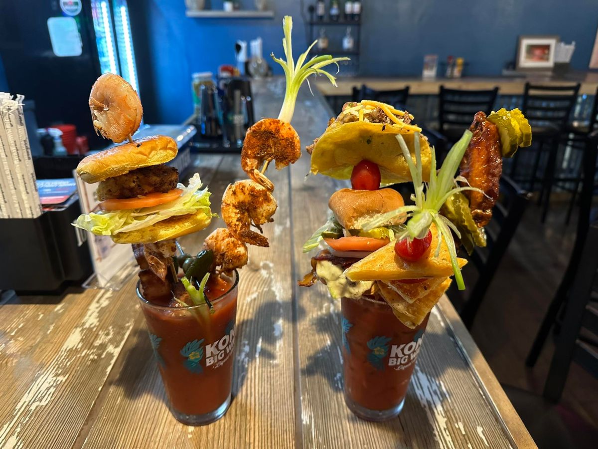 Weekends with LOADED Bloody Marys & Mimosas!!