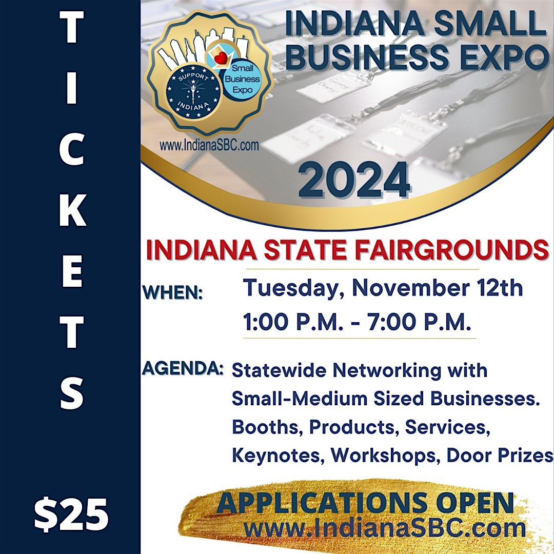 2024 INDIANA SMALL BUSINESS EXPO TRADESHOW CONFERENCE