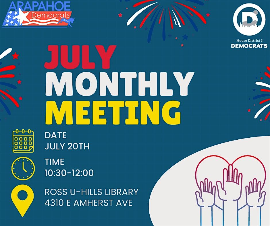 HD3 July Monthly Meeting