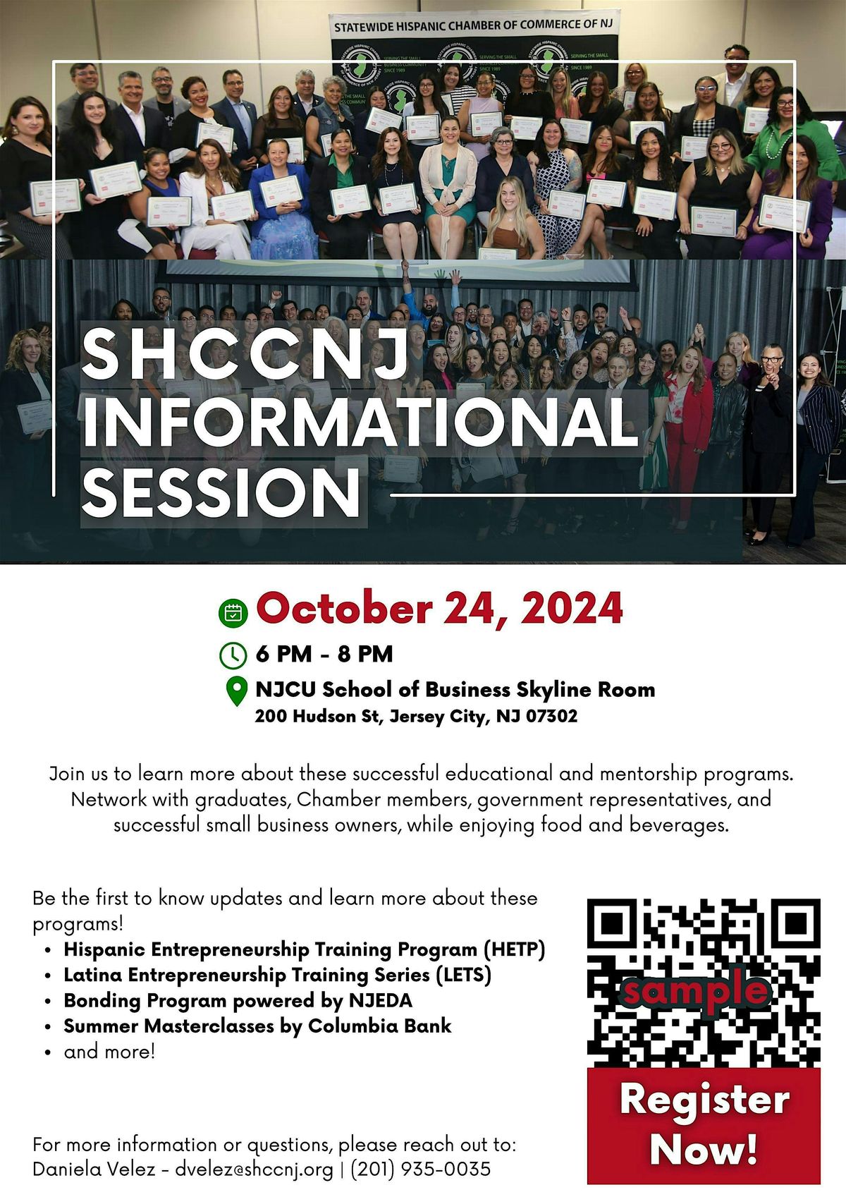 SHCCNJ Info  Session Technical Education Programs  2025