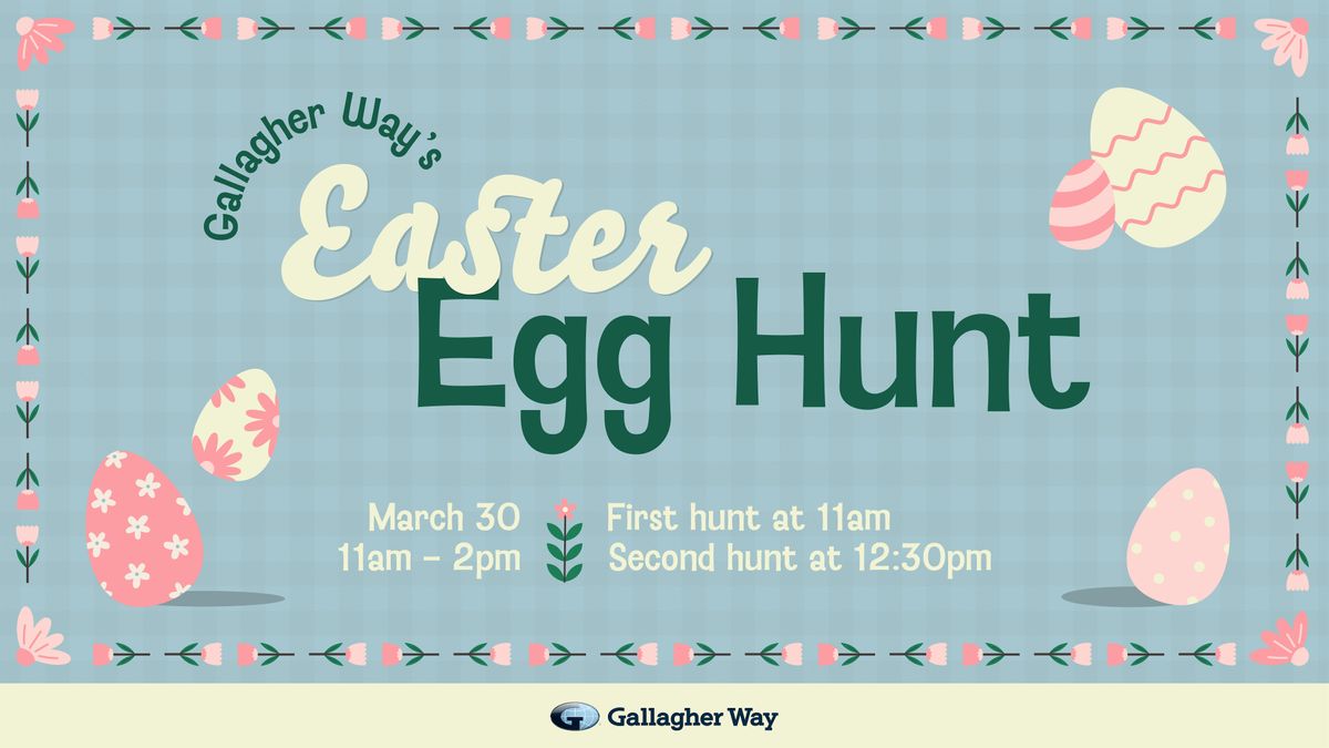 Easter Egg Hunt at Gallagher Way