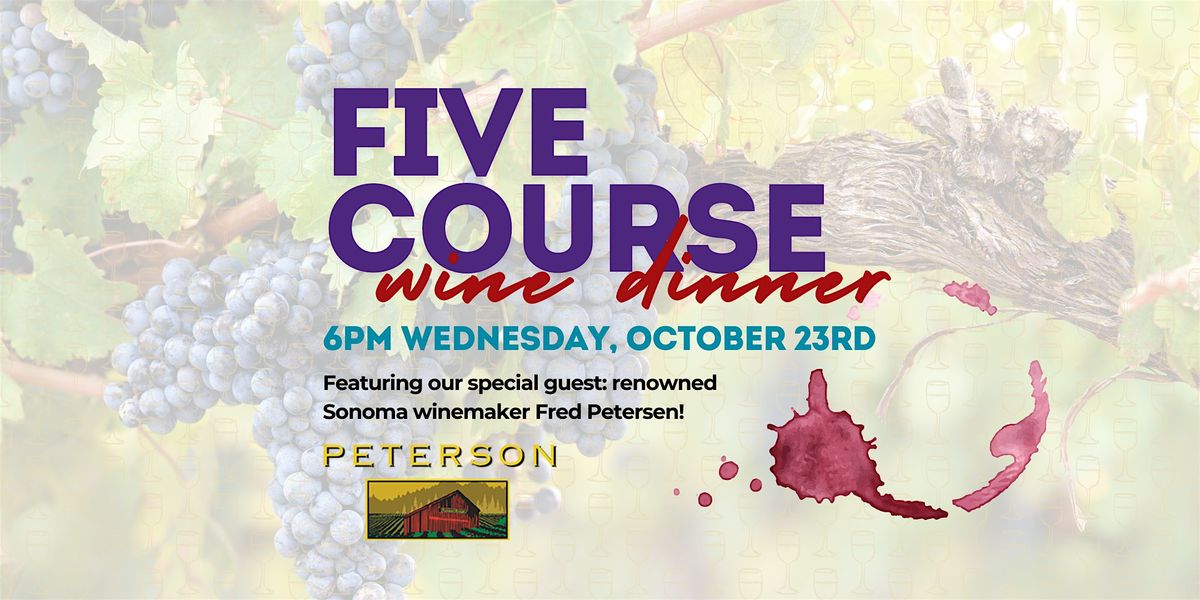 California Wine Pairing Dinner