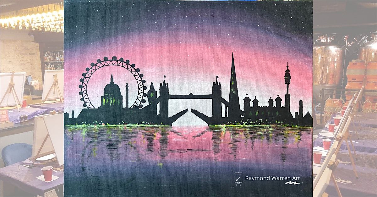 Worthing Paint Night - 'London Lights'