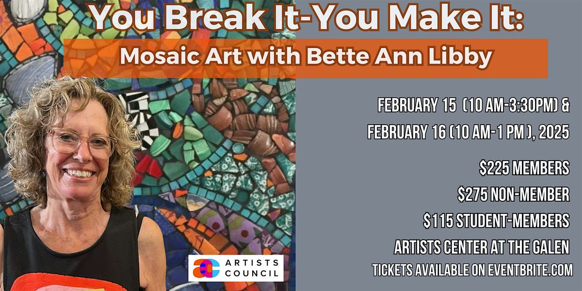 You Break It-You Make It: Mosaic Art