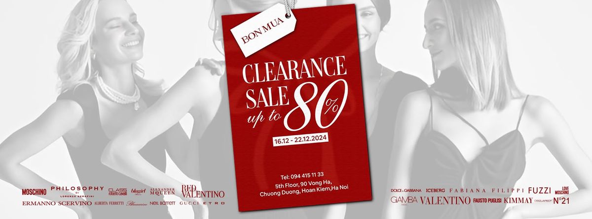 BON MUA CLEARANCE SALE 2024 | S\u1ef0 KI\u1ec6N MUA S\u1eaeM H\u00c0NG HI\u1ec6U GI\u1ea2M GI\u00c1 L\u1edaN NH\u1ea4T N\u0102M