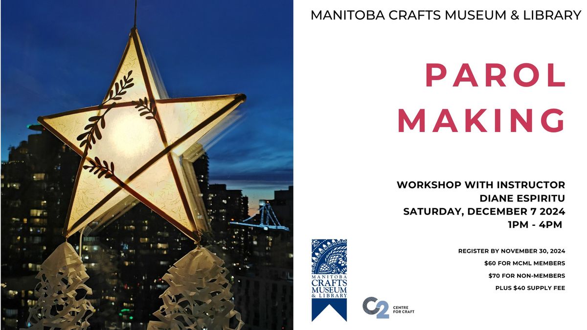 MCML Workshop: Parol Making with Diane Espiritu