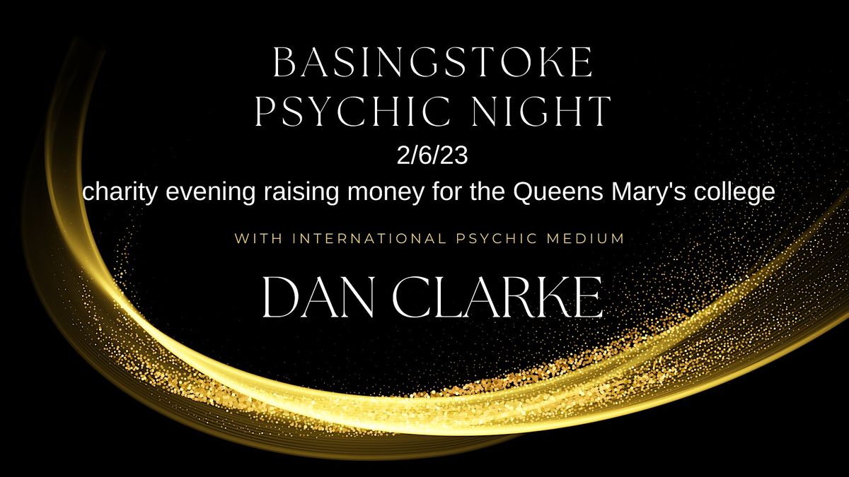 Psychic Night in Basingstoke with Dan Clarke