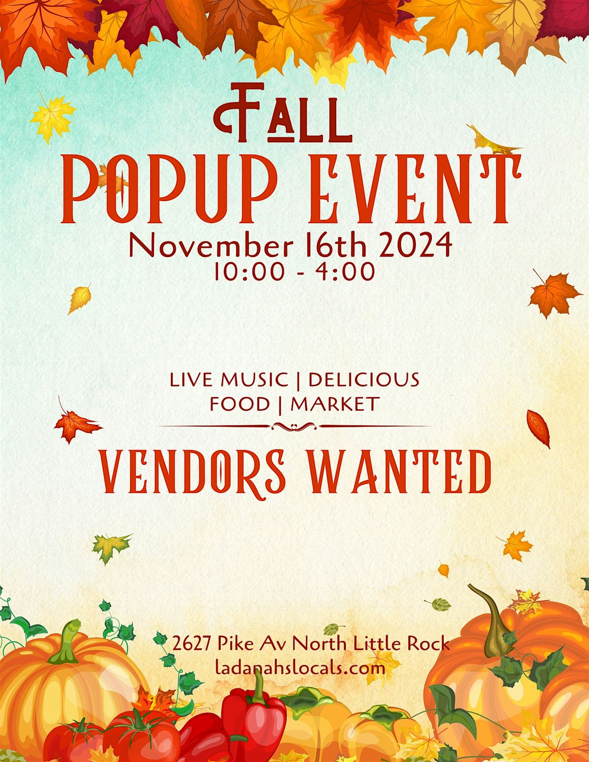 Fall Popup Event