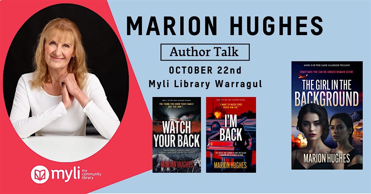 Author Talk With Marion Hughes @ Myli Library Warragul