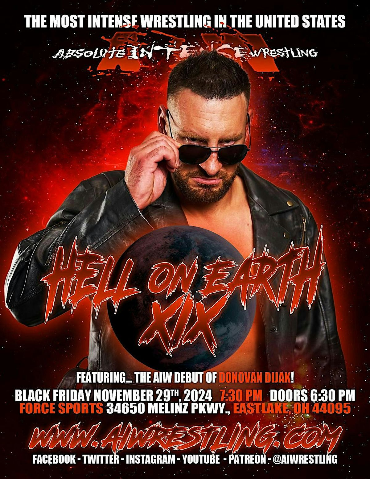 Absolute Intense Wrestling  Presents "Hell On Earth 19"