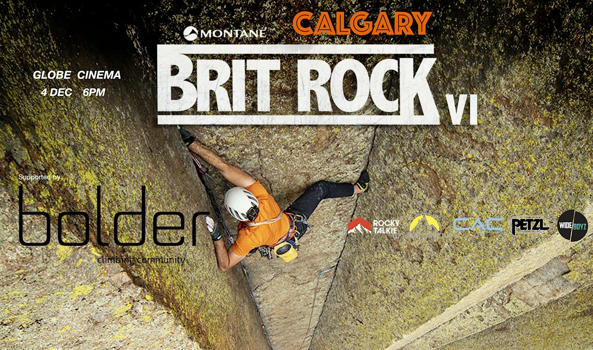 Brit Rock 6 - Calgary -  Dec 4th  supported by Bolder Climbing Community