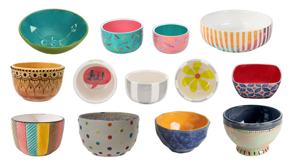 Paint Your Own Pottery: Cereal Bowls