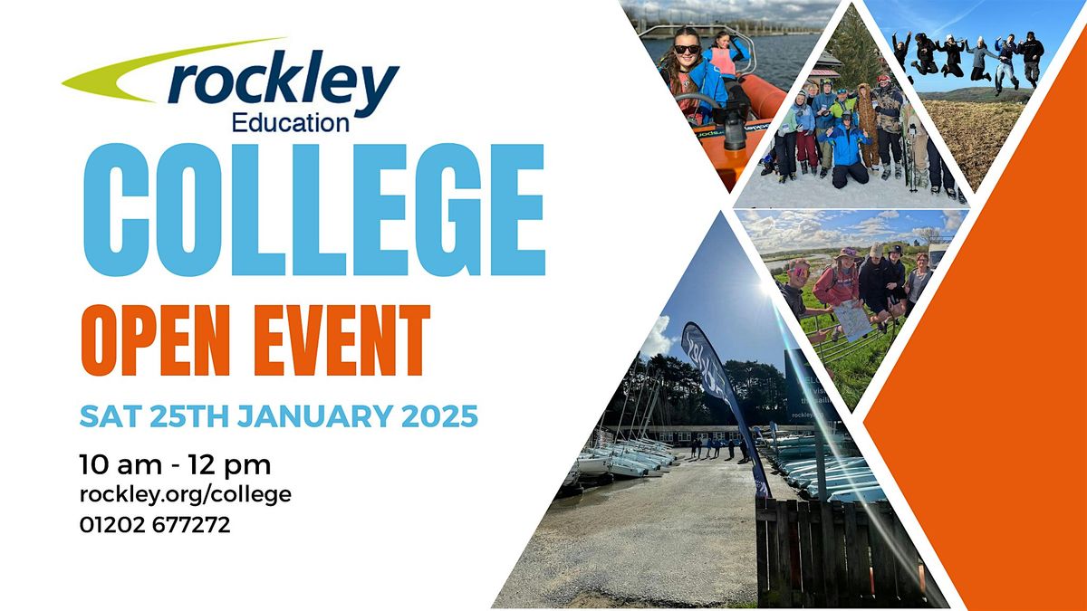 Rockley College Open Event Saturday 25th January 2025