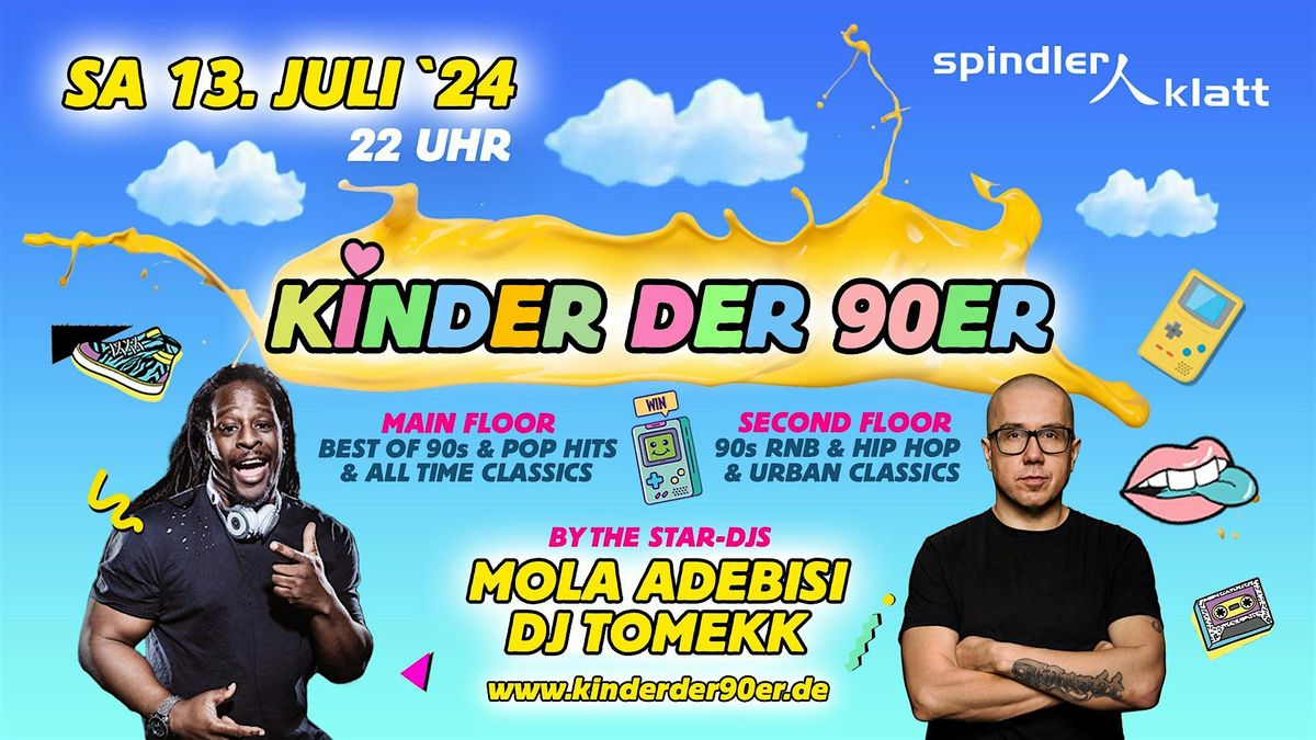 Kinder der 90er mit Mola Adebisi & DJ Tomekk