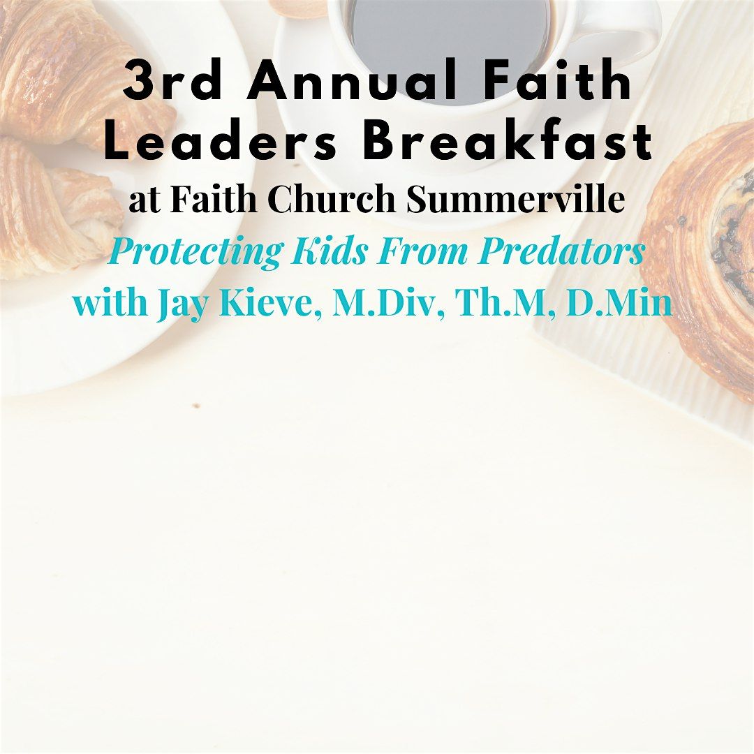 3rd Annual Faith Leaders Breakfast