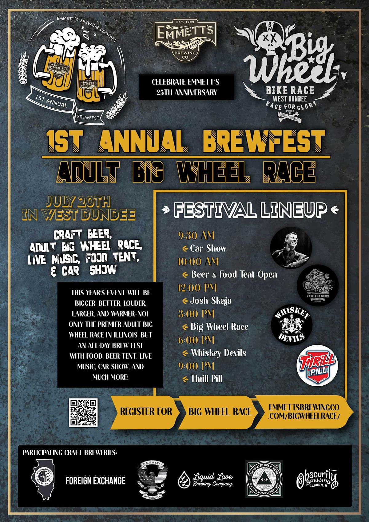 Emmetts BrewFest & Adult Big Wheel Race, Emmett's Brewing Company, West ...