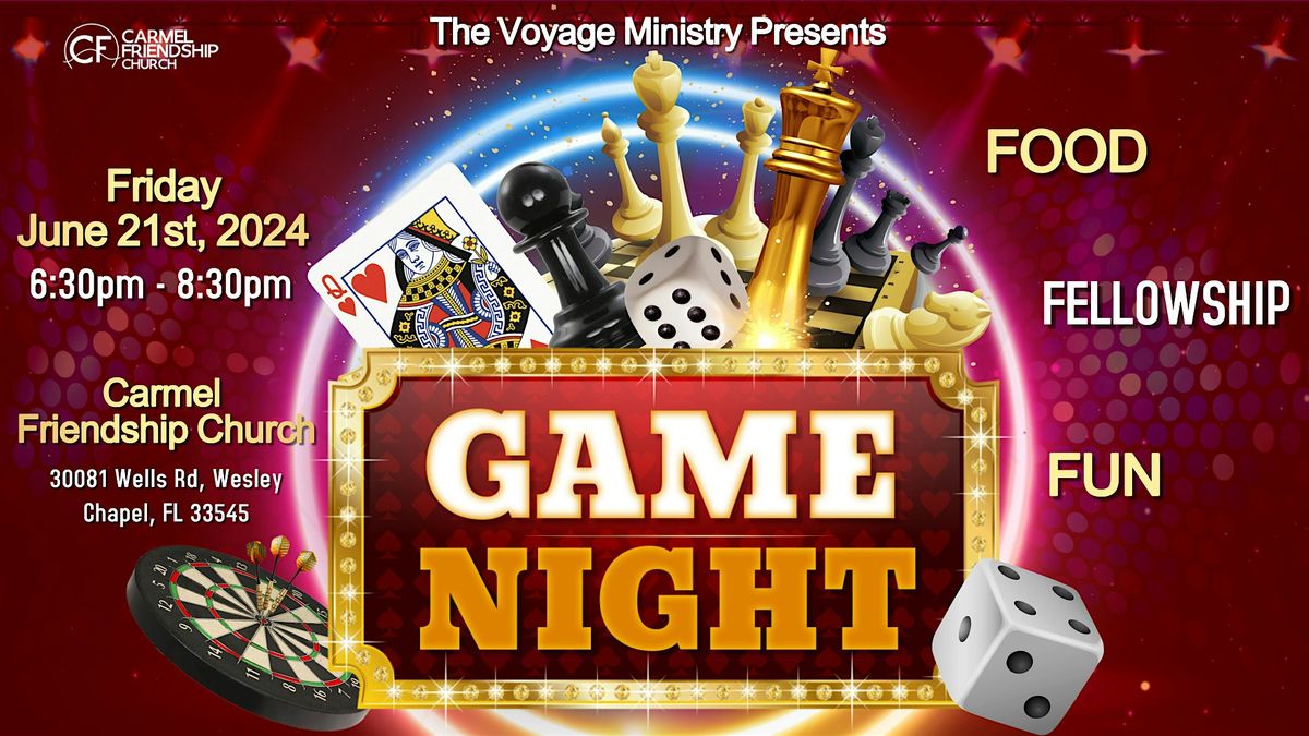 Voyage Ministry Game Night