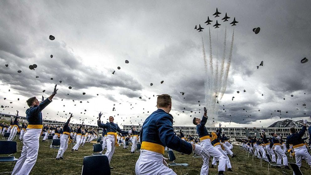 USAFA Graduation 2021 Flyover