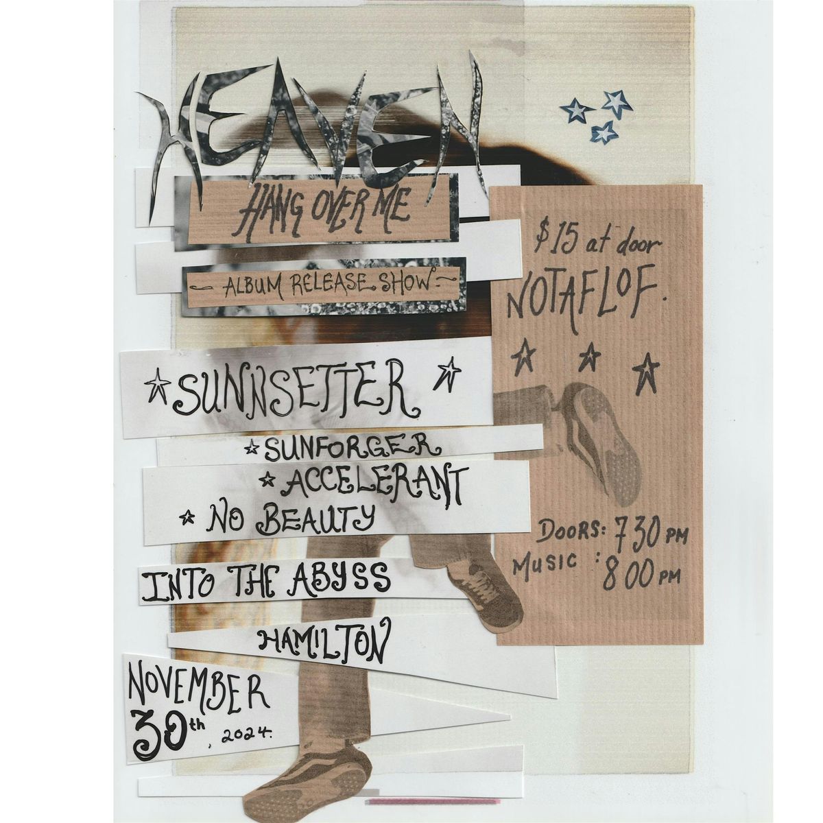 Sunnsetter album release w\/ Sunforger\/ Accelerant\/ No Beauty