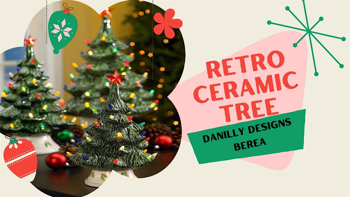 Retro Ceramic Tree Painting | Danilly Designs