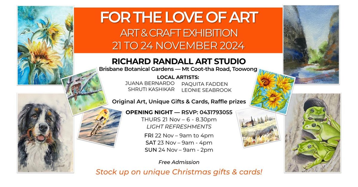 For the Love of Art & Craft Exhibition