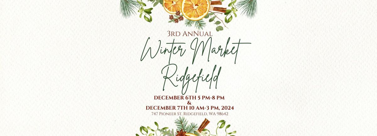 3rd Annual Winter Market Ridgefield 