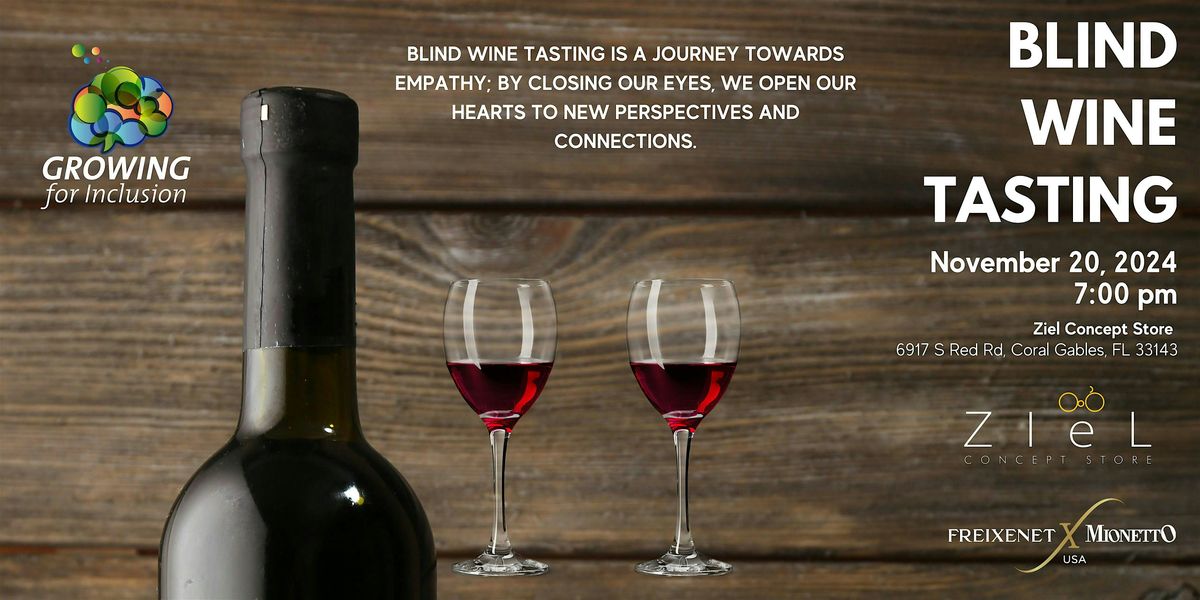 Blind Wine Tasting - Sensory Event