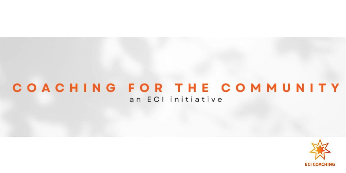 Fundraising Through Pro-bono Coaching Sessions - An ECI Initiative