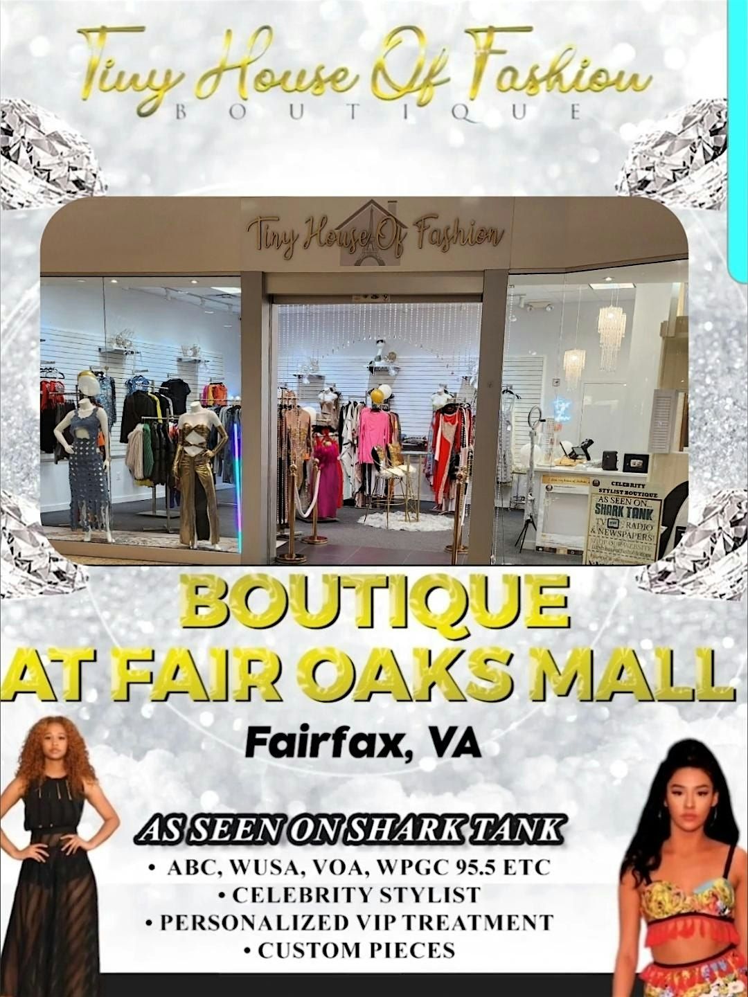 Free Personal Stylist at Shark Tank Featured & Celebrity Boutique!