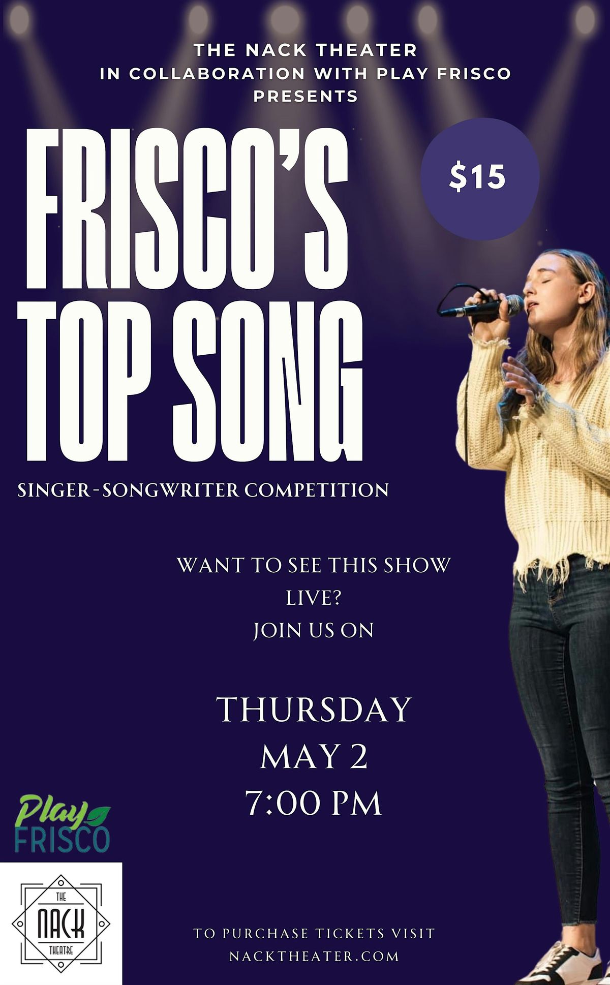 Frisco's Top Song - Singer\/Songwriter Competition Live Finals