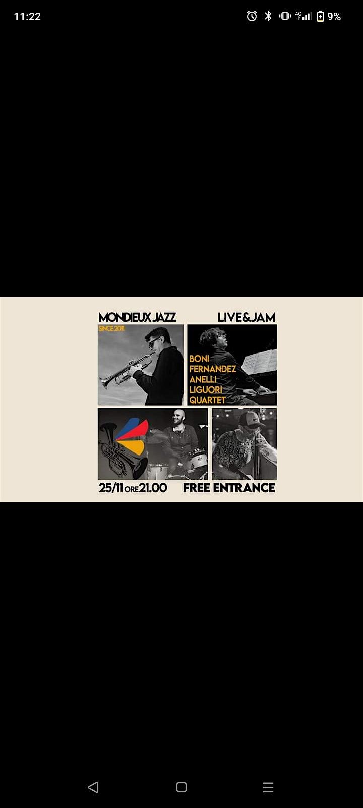 Mondieux Jazz \u2022 Every Monday Live & Jam in Florence!!