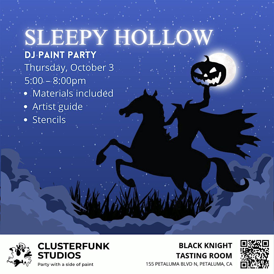 Sleepy Hollow Paint Party - The Headless Horseman!!